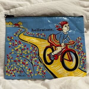 Hellraiser Blue Q Zipper Pouch Pencil Case Makeup Bag